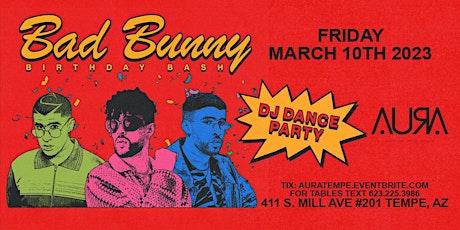 Bad Bunny Birthday Bash: DJ Dance Party