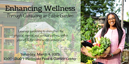 Enhancing Wellness Through Cultivating an Edible Garden primary image