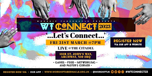 WT CONNECT 2023 - Friday 31st March @7pm