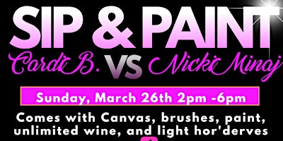 Cardi B VS Nicki Minaj Sip, Puff, and Paint