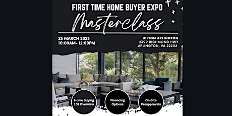 First Time Home Buyer Expo Masterclass