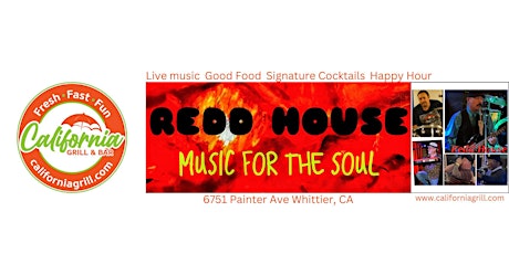 California Grill & Bar's Night of LIVE Music with REDD HOUSE