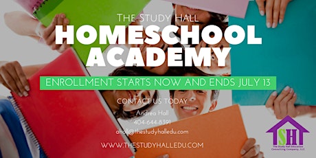 The Study Hall Homeschool Academy Online Open House primary image