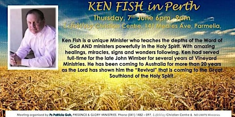 Ken Fish in Perth primary image