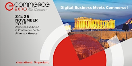 Imagem principal do evento eCommerce Expo Greece & Southeast Europe 2018