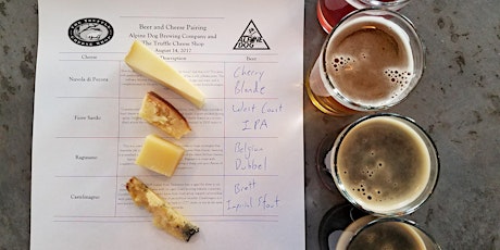 Craft Beer and Cheese and Charcuterie Pairing! primary image