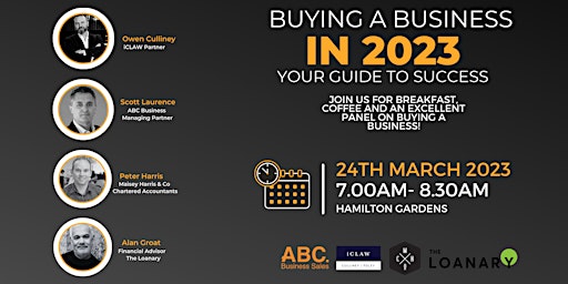 Buying a Business in 2023 | Breakfast Panel