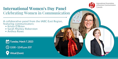 Primaire afbeelding van IWD Panel: Women in Communications