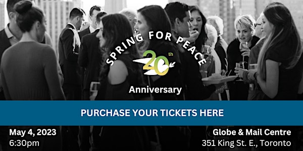 Spring For Peace - Celebrating 20 Years!