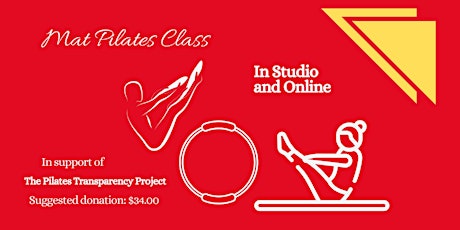 Online Fundraiser Class for the Pilates Transparency Project