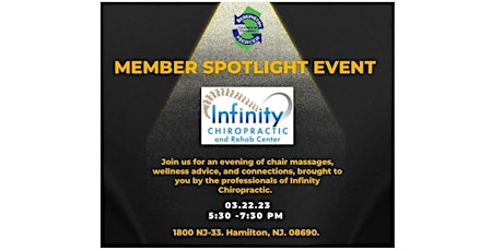 Member Spotlight Event - Infinity Chiropractic of Hamilton (In Person)