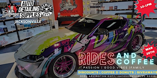 Detail Garage Jacksonville Presents Rides and Coffee