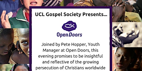 An Evening with Open Doors UK primary image