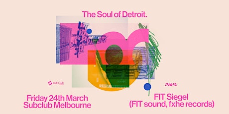 The Soul of Detroit - FIT Siegel (FIT sound, fxhe records, Detroit, USA) primary image