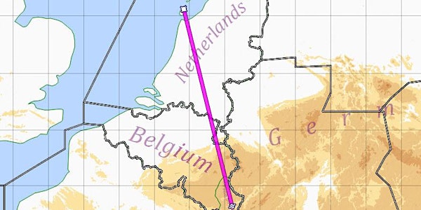 self-flying from Luxembourg to the island of Texel for a biking weekend
