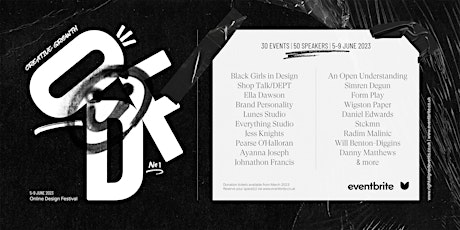 ODF2023 | Black Girls in Design Guest Session