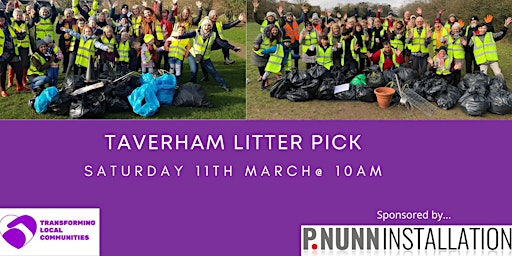 Taverham Litter Pick - Saturday 11th March @ 10am primary image