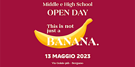 BBS OPEN DAY MIDDLE  E HIGH SCHOOL