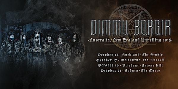 Dimmu Borgir - New Zealand Unveiling Tour 2018