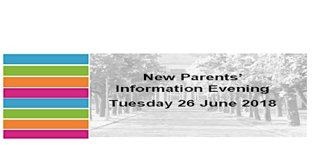 New Parents' Information Evening 2018 primary image