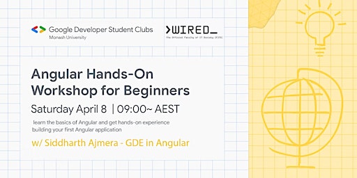 Angular Hands-On Workshop for Beginners - GDSC Monash
