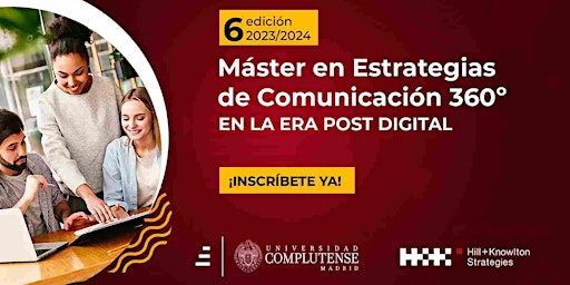 Máster en Comunicación Digital, Estrategias 360º - Título UCM
