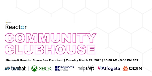 Community Clubhouse: Player Support, Trust and Safety, Community Mgmt @ GDC