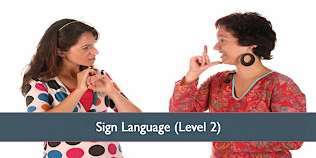 Image principale de Sign Language BSL203 - April 2024
