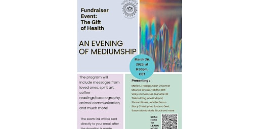 An evening of mediumship- fundraiser event