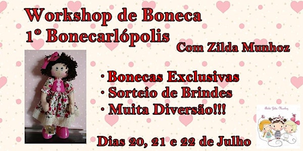 Workshop de Boneca "Bonecarlópolis"
