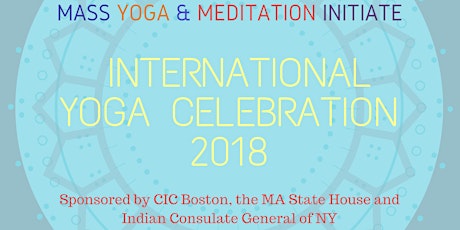 (canceled due to a medical emergency) International Yoga Celebration 2018 primary image