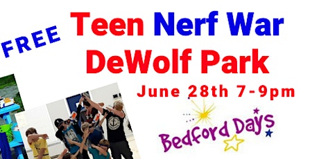 Teen Nerf Battle - Bedford Days TD Kids Extravanganza primary image
