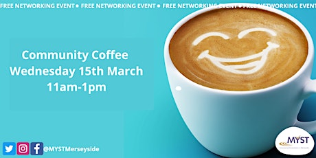 Imagen principal de MYST Community Coffee  Free Networking Event - March 2023