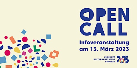 Info-Veranstaltung zu den Ausschreibungen / Open Calls