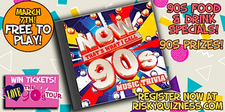 90s Music Trivia at Britannia Arms Almaden! Free to Play!