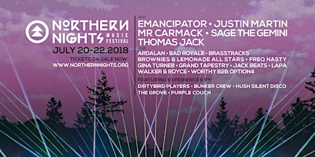 Northern Nights Music Festival 2018 primary image