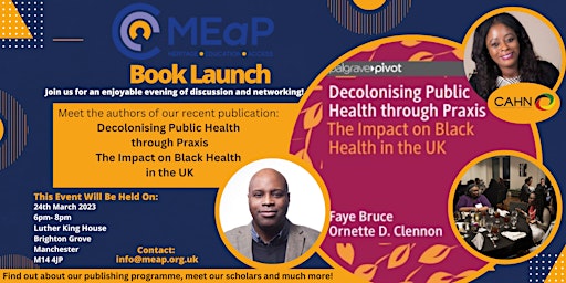 Book Launch: Decolonising Public Health Through Praxis