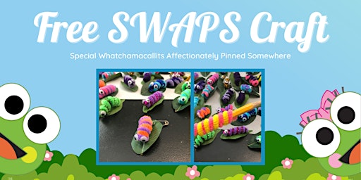 Free SWAPS craft at sweetFrog Catonsville