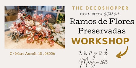 Workshop Ramo de Flores secas y preservadas