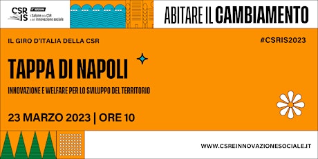 Imagen principal de Il Salone della CSR e dell'innovazione sociale - Tappa di Napoli