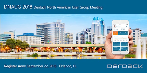 Derdack North American User Group Meeting 2018