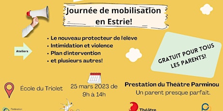Journée de mobilisation en Estrie - 25 mars 2023