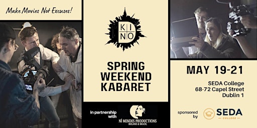 KinoD Filmmaking Weekend Kabaret May 2023