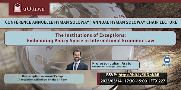 Annual Hyman Soloway Chair Lecture