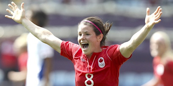 Olympic soccer star Diana Matheson at U of G