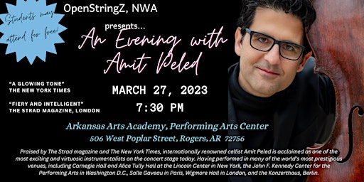 An Evening With Amit Peled!