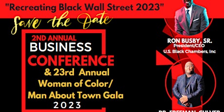 2nd Annual Business Conference & 23rd Annual Woman of Color/Man About Town