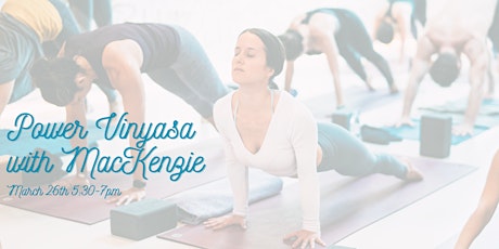 Power Vinyasa Yoga 90 minutes