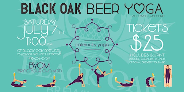 Black Oak Beer Yoga