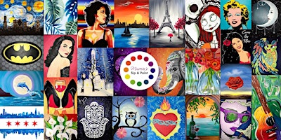 Imagen principal de Museica's BYOB Sip & Paint OPEN class (Pick ANY painting!)